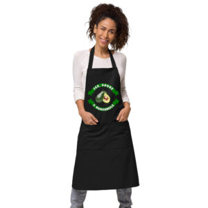 Guacamole Organic cotton apron