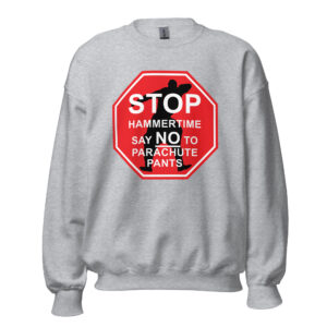 Stop Unisex Sweatshirt