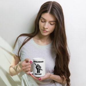 Dyslexics White glossy mug